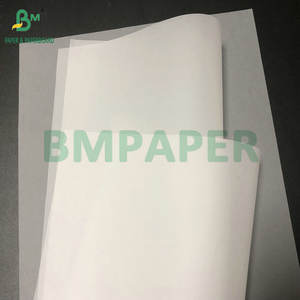 Papier vélin <span class=keywords><strong>transparent</strong></span> lisse de 100gsm 120gsm pour l'emballage de fleur de livre - Product Image 3