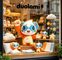 Peluche personnalisée, jouet en peluche doux, personnage de héros Lightning, poupée pour cadeau promotionnel, peluche personnalisée