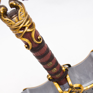 Jeu God <span class=keywords><strong>of</strong></span> War: Ragnarok Thor <span class=keywords><strong>Hammer</strong></span> Modèle tout métal Ornements 50cm 5.4kg Base incluse - Product Image 5