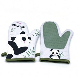 ถุงมือกันความร้อนซิลิโคนน่ารักสำหรับเตาอบไมโครเวฟ ขายดี - Product Image 2