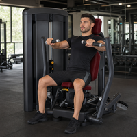 Équipement de musculation spécialisé pour les exercices de press à la poitrine en position assise, grand équipement multifonctionnel d'entraînement de force pour intérieur