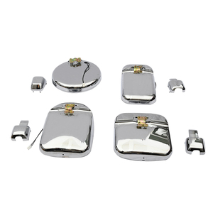 GHCD, superventas, alta calidad, bajo precio, camión japonés, espejo retrovisor cromado, espejo calefactable para Nissa <span class=keywords><strong>UD</strong></span> - Product Image 5