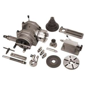 FERVI - D004/160L Cabezal divisor universal con contrapunto, mandril y placas divisorias-ACCESORIOS HERRAMIENTAS ELÉCTRICAS EAN 8012667242848 - Product Image 1