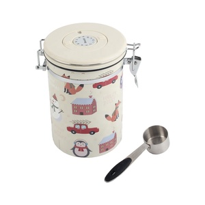 Bocaux à sucre de cuisine avec couvercle à verrouillage, pot de Noël pour bonbons - Product Image 4