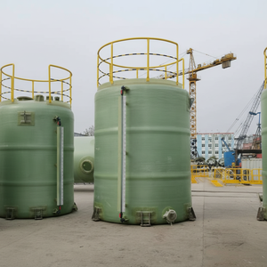 מיכלי אחסון כימיקלים מפלסטיק מחוזק בסיבי זכוכית (FRP) של חברת Hebei TingQian עמידים בפני קורוזיה ובעלי אורך חיים ארוך. - Product Image 4