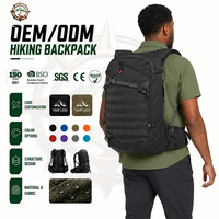 Mochila de Senderismo Profesional Unisex, Impermeable, de Poliéster, con Cierre, 26L, Logotipo Personalizado, para Escalada y Trekking al Aire Libre