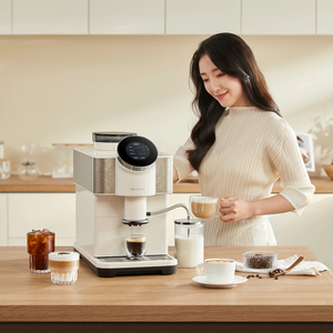 เครื่องชงกาแฟอัตโนมัติ Dr.coffee สำหรับใช้ในบ้าน พร้อมเครื่องทำฟองนม 110V - Product Image 3