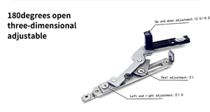 FOT422 Sistema de ventanas de inclinación y giro Herrajes para puertas y ventanas <span class=keywords><strong>Precio</strong></span> directo de fábrica Ranura europea - Product Image 5