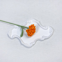 DREA Bouquet de fleurs artificielles en laine tricotées à la main, motif mignonnes-fleurs, pour cadeaux d'anniversaire et de Noël, vente en gros