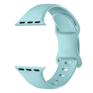 Bracelet de montre en silicone flexible léger RYB, bracelet de remplacement sportif pour <span class=keywords><strong>Apple</strong></span> Watch Ultra Series 11 10 9 8 7 6 <span class=keywords><strong>SE</strong></span> - Product Image 5