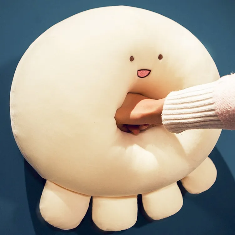 ホットセールソフトダウドウタコ赤ちゃんかわいい人形韓国パルポジュゲテプルシュ動物漫画ぬいぐるみ枕おもちゃ