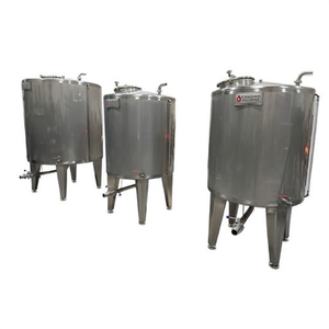 Réservoir de stockage en acier inoxydable Kandemir de 50 à 100 000 litres AISI 304 316 Machine industrielle - Product Image 2