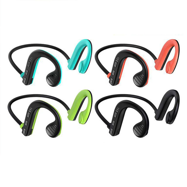 Popular OEM Sports Bone Conduction Blotooth Headset Earbuds TWS Wireless Ear Hook Waterproof Headset Earphones Headphones