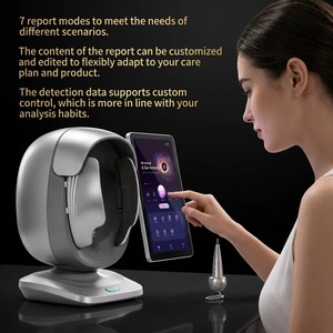 Máquina de análisis digital ODM para detección del cuero cabelludo y la piel, escáner capilar y analizador de salud subclínica para salón de belleza - Product Image 4
