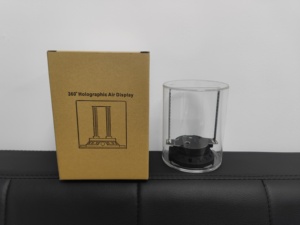 工場直販 3D AIR <span class=keywords><strong>Bluetooth</strong></span> Wi-Fi 360度 デスクトップ ホログラフィック ディスプレイ 3D 16G 円筒形 その他 広告機器 - Product Image 4