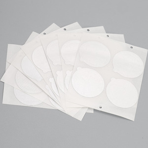 Paquete <span class=keywords><strong>de</strong></span> 60 Cápsulas <span class=keywords><strong>de</strong></span> Repuesto <span class=keywords><strong>de</strong></span> 45 mm, Tapas Autoadhesivas <span class=keywords><strong>de</strong></span> Papel <span class=keywords><strong>de</strong></span> Aluminio para Cafeteras <span class=keywords><strong>de</strong></span> Cápsulas - Product Image 1
