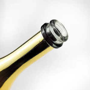 Bouteille de vin en verre transparent électroplaqué vide de 750 ml pour spiritueux et champagne avec <span class=keywords><strong>bouchon</strong></span> - Product Image 3