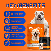 Supplément à mâcher doux pour chiens, acide ursolique et acides aminés, combat l'atrophie musculaire des personnes âgées, formulation vétérinaire pour construire des muscles
