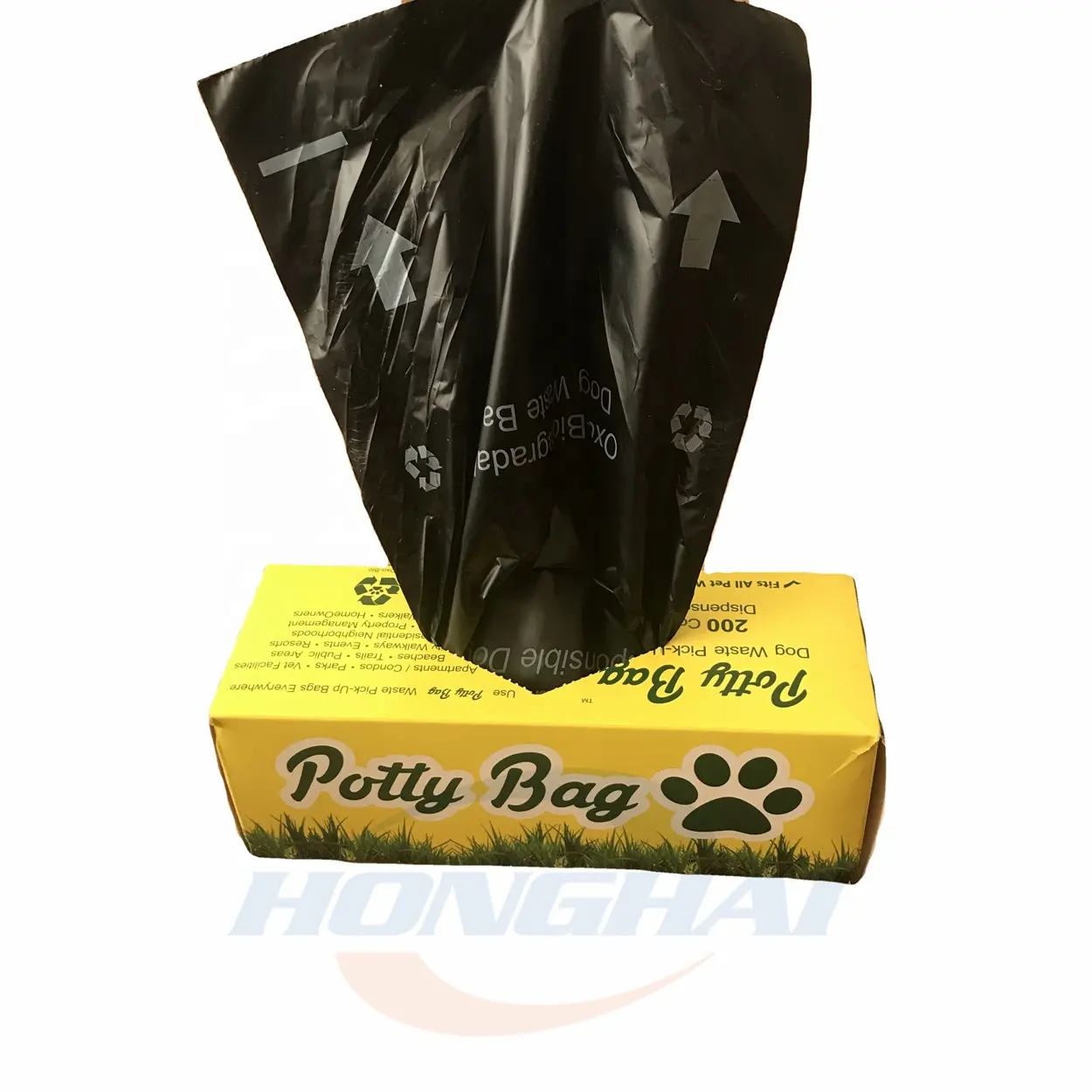 Sacs de merde sur rouleau pour chiens sacs de déchets de merde de chien de Offre Spéciale personnalisée sacs biodégradables et compostables pour animaux de compagnie