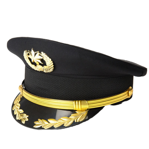 100% Cotton Captain <b>Sailor</b> <b>Hat</b> for Beach Outdoor Party & Casual Wear-Retro Style - Product Image 1