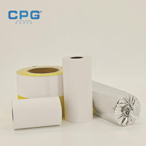 Papel de Transferencia Térmica al por Mayor, No Tóxico, 80x70mm, 55gsm, Rollo de Papel para Logística, Entrega y Caja - Product Image 1