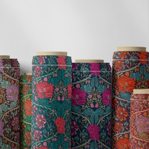 Bông Tự Do Vải Kỹ Thuật Số Hoa In Ấn Tùy Chỉnh Dệt Vải 100% Bông Poplin Vải Bởi Các Sân Cho Trẻ Em May Mặc - Product Image 1