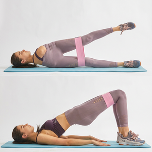 Exercise Band Polyester Fitness Training Resistance Loop Non Slip Glute Leg WorkouT - Product Image 1