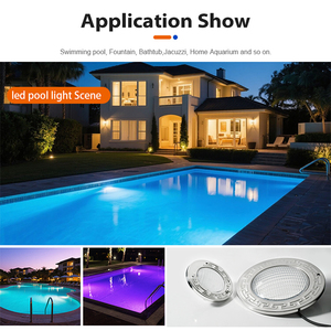 Tadpole Ip68 12V 6W 18W カラーチェンジングスイミングプールライト、埋め込み式プール用、Rgbカラーチェンジング電球、Pentair交換用 - Product Image 5