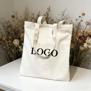Luxury <b>Canvas</b> <b>Tote</b> Bag Personalized Custom Printed Logo Cotton Shopping Bag, Large Capacity, Reusable, Eco Friendly, Daily Use - Product Image 2