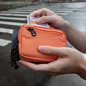 Minimalist Waterproof Fashion Nylon <b>Mini</b> Wallet Large Capacity Coin Purse Multi-Card Slot Portable Zipper Pocket <b>Pouch</b> Wholesale - Product Image 2