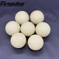 Balles de golf qui brillent dans le noir, 2 pièces en stock, vente en gros directe d'usine, LED pour la pratique nocturne, en vrac, prêtes à être expédiées
