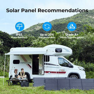 แบตเตอรี่ Lifepo4 2KW สถานีไฟฟ้าพกพาสำหรับบ้าน  2000w เครื่องกำเนิดพลังงานแสงอาทิตย์ 2500W ชาร์จเร็ว สถานีไฟฟ้าแบบพกพา - Product Image 3
