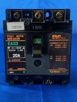 Auto Breaker Ea33 20a, 220v, 3 Pole, Bekas Teruji Set Lengkap Aksesoris PLC Industri: Sensor / Kontaktor / Relay