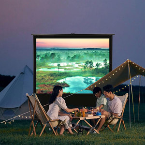 Chất lượng cao của nhãn hiệu kéo lên rasing tầng đứng màn hình chiếu trắng 80 <span class=keywords><strong>inch</strong></span> 4:3 xách tay màn hình máy chiếu - Product Image 6