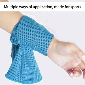 Serviette de sport en coton rafraîchissante à séchage rapide, absorbant la transpiration, pour enfants, activités de plein air, gym et exercices - Product Image 4