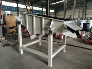 Tamis vibrant linéaire en acier inoxydable 304 certifié CE, prix usine, pour l'industrie chimique minière - Product Image 5