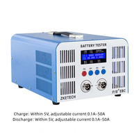 Testeur de capacité de batterie au lithium EBC-A50L 50A, analyseur de charge et de décharge pour cellules de puissance LFP et ternaires
