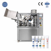 Machine de remplissage et de scellage automatique de tubes en aluminium pour crème de soin de la peau, gel, dentifrice et colle