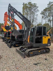 Excavadora Hidráulica Usada VOLVO EC60D Mini de 6 Toneladas, Excavadora de Segunda Mano con Motor y Bomba, 100% Lista para Trabajar, en el Almacén de Shanghái - Product Image 3