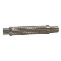 Tuyau métallique tressé en acier inoxydable - Fabrication directe personnalisable pour les conduites industrielles