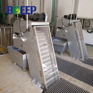 Stainless Steel Bar Screen Machine Mechanical Screen Price Bar Screen For Waste Water Plant
