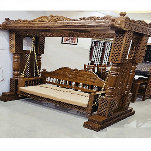 Living Room Handmade Teak Wood Modern Designer Indoor Waterproof Foldable <b>Inflatable</b> Swing Home - Product Image 1