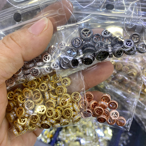 6 millimetri 8 millimetri 10 millimetri Ruota Rondelles Zirconia Branelli Del Distanziatore per il Braccialetto Fatti A Mano Arti e Mestieri - Product Image 1