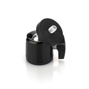 Stabilisateur de caméra universel portable à 360° avec tête à vis 1/4, support trépied pour diffusion en direct, stabilisateur de caméra en métal pour streaming - Product Image 2