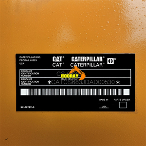 รถบดอัดดิน Caterpillar CS-683E มือสอง อุปกรณ์ก่อสร้าง รถบดถนน รถบดอัดดินแบบสั่นสะเทือน รุ่น CS 683 สำหรับขาย - Product Image 4