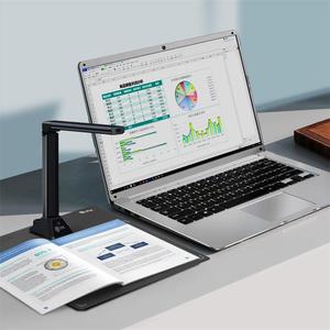 USB đa phương tiện độ nét cao Máy quét tài liệu giảng dạy visualizer tài liệu máy ảnh 4K CMOS 11mp A4 Máy quét cuốn sách máy ảnh - Product Image 4