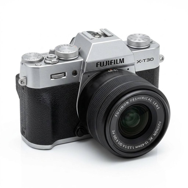 Used Fujifilm X-T30 + XC 15-45mm Lens Kit Retro Compact 4K Global Version Multi-language Mint Condition Classic Travel Bundle