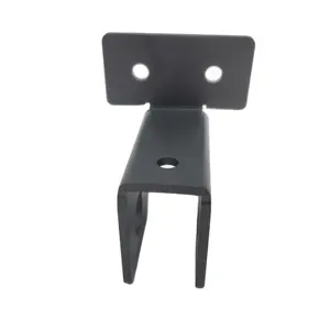 Soporte de aluminio resistente para simuladores de movimiento, pieza personalizada con acabado brillante Negro