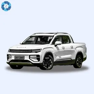 뜨거운 신제품 2023 Geely RADAR RD6 전기 픽업 트럭 하이 파워 중국어 픽업 트럭 전기 에브 자동차