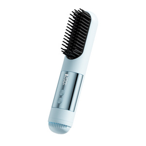 Peigne lisseur sans fil avec revêtement céramique, portable, rechargeable, écran LCD, batterie 2600 mAh - Product Image 5